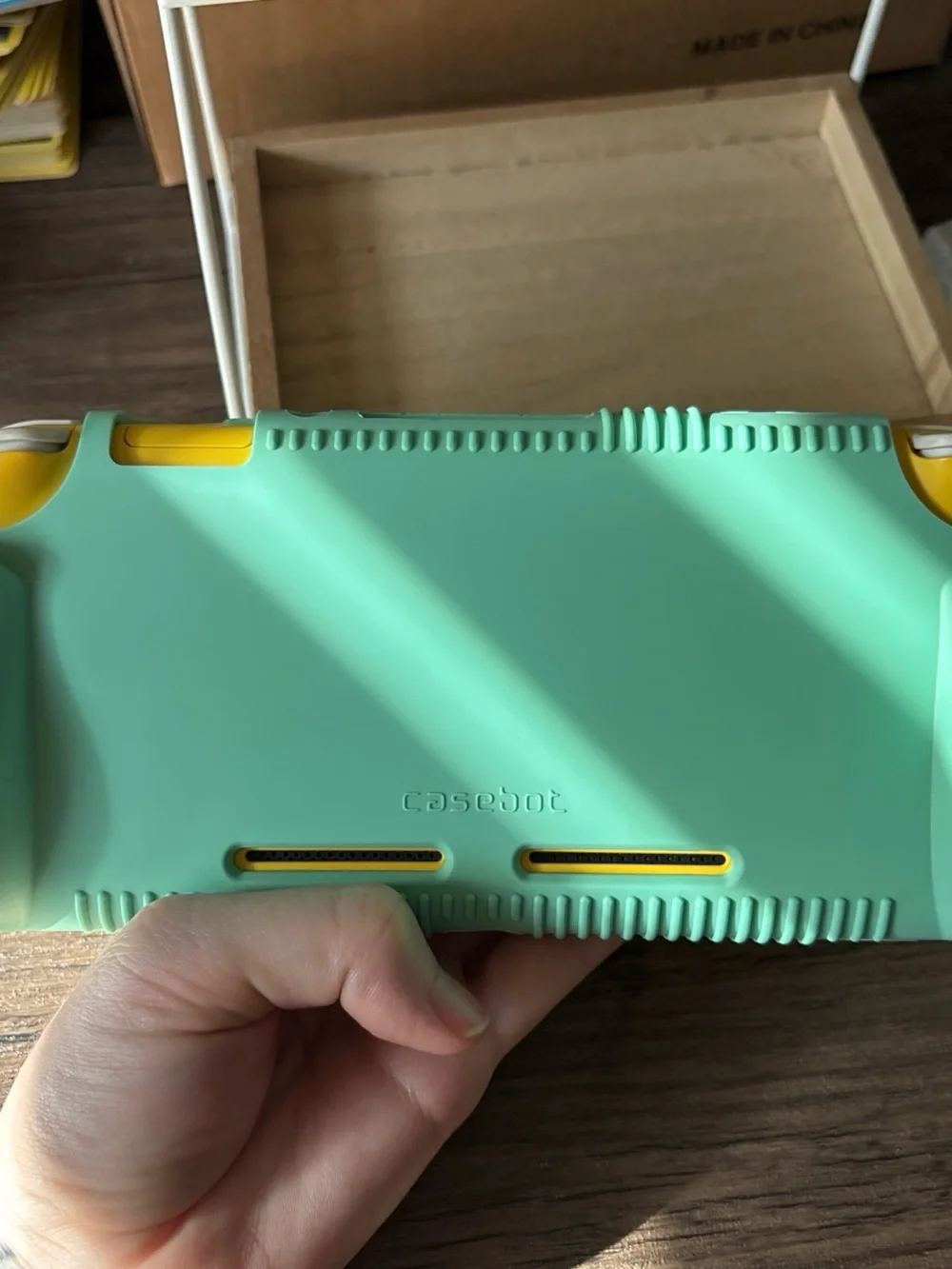 Nintendo Yellow Switch Lite Handheld Console